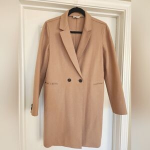 Classic Camel Coat by The Reset R Label brand size small